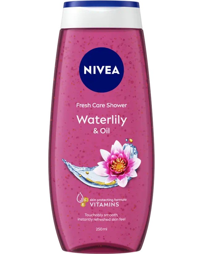 Nivea Water Lily & Oil Shower Gel - Душ гел с аромат водна лилия - душ гел