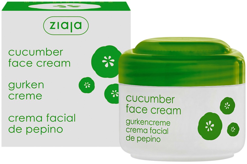 Ziaja Cucumber Face Cream -           - 