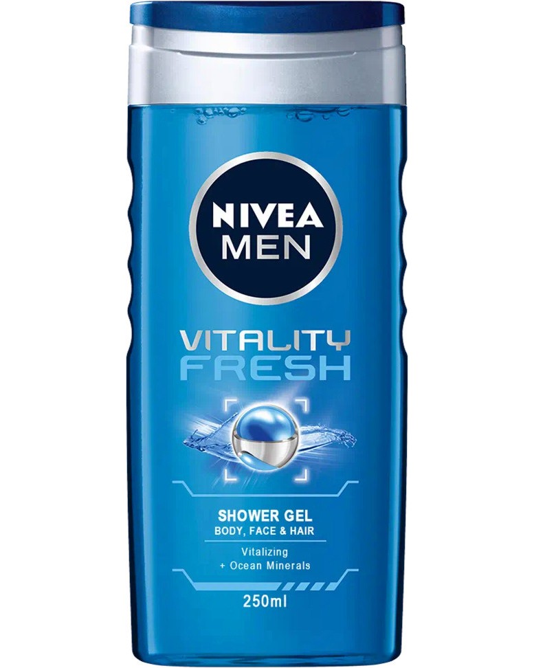 Nivea Men Vitality Fresh Shower Gel -        -  