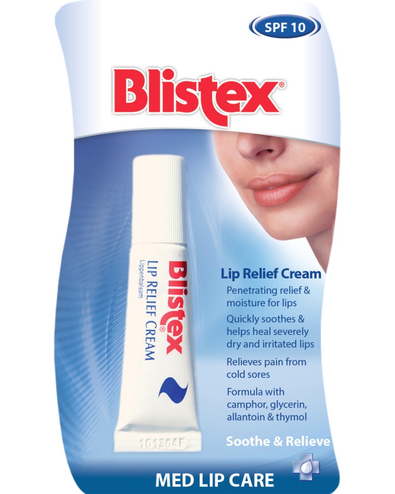 Blistex Lip Relief Cream SPF 10 -       - 