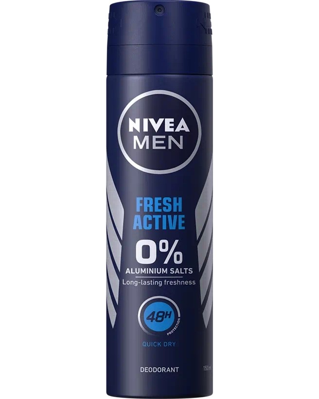 Nivea Men Fresh Active Deodorant - Дезодорант за мъже от серията Fresh Active - дезодорант