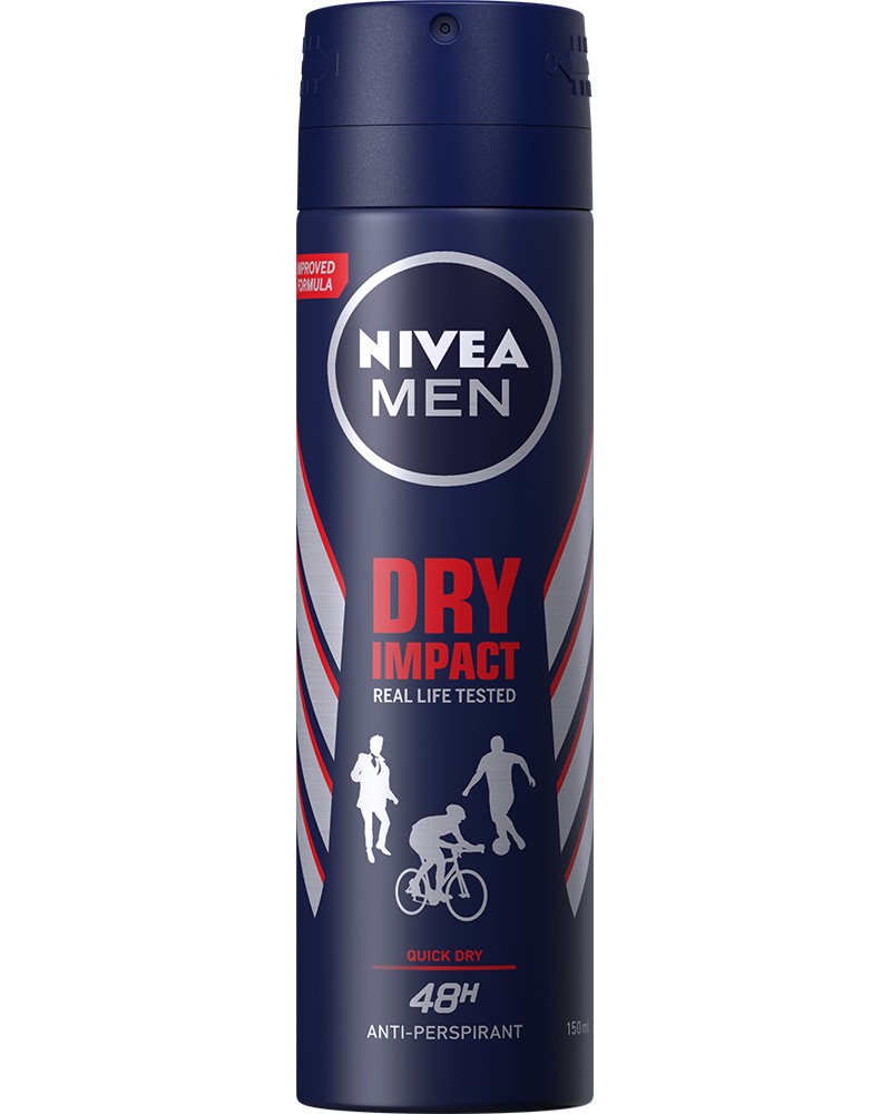 Nivea Men Dry Impact Anti-Perspirant -        "Dry Impact" - 