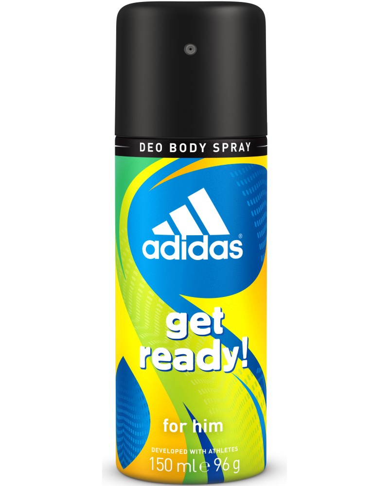 Adidas Men Get Ready Deo Body Spray -    "Get Ready" - 