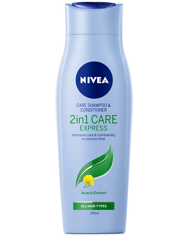 Nivea 2 in 1 Express Shampoo & Conditioner -    2  1       - 