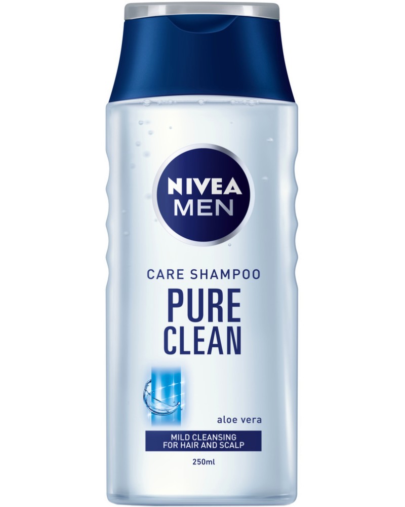 Nivea Men Care Shampoo Pure Clean -          - 