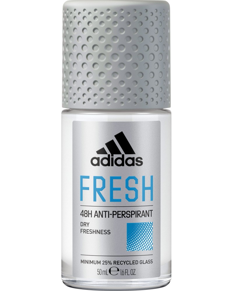 Adidas Men Fresh Anti-Perspirant Roll-On -       - 