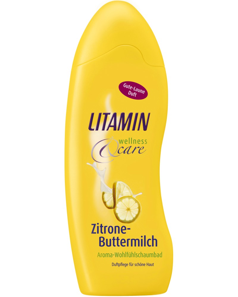 Litamin Wellness Care Lemon Buttermilk Shower Gel -       -  