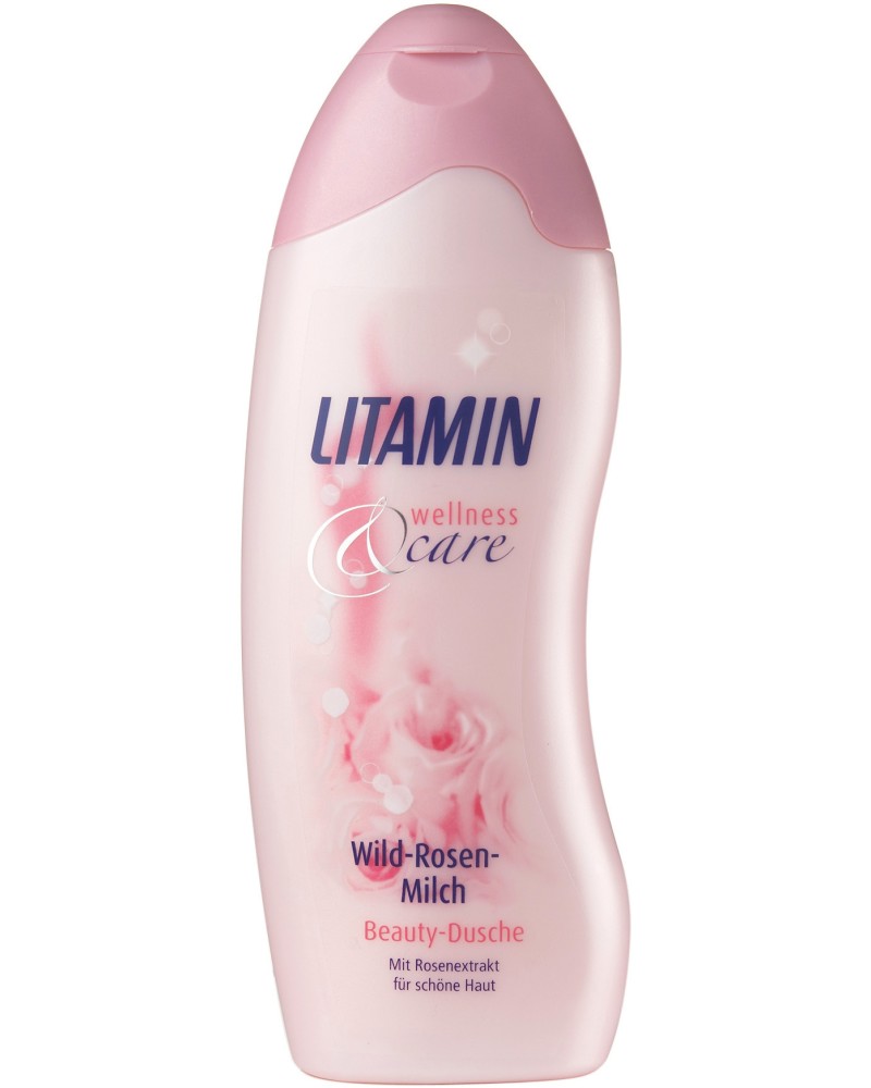 Litamin Wellness Care Wild Rose Milk Shower Gel -      -  