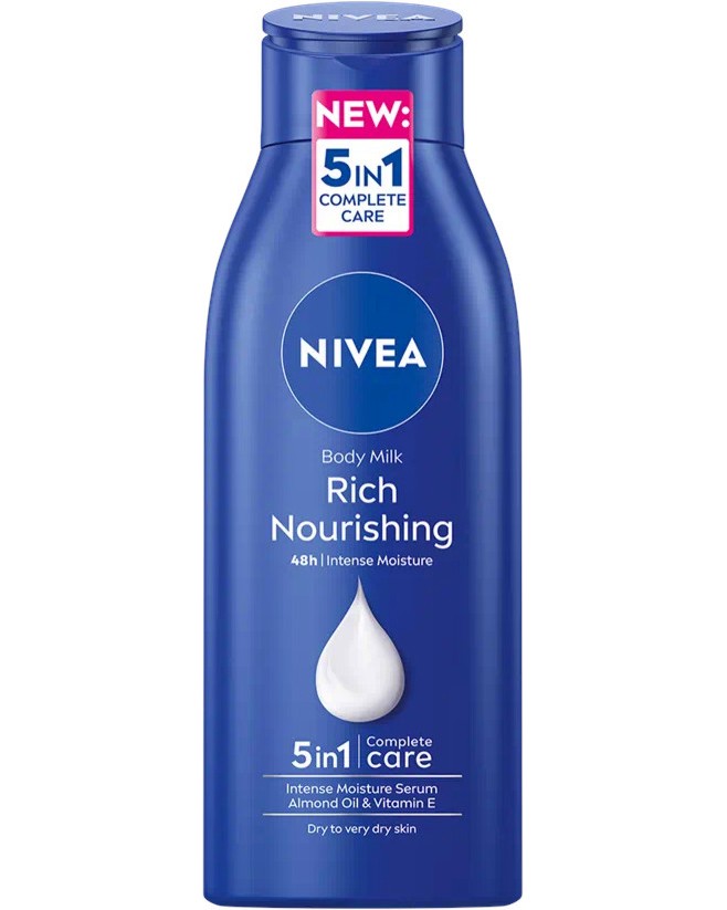 Nivea Rich Nourishing Body Milk - ����������� ����� �� ���� �� ���� ���� - ����� �� ����
