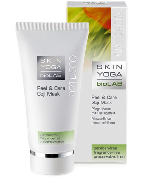 Artdeco Skin Yoga bioLab Peel & Care Goji Mask -          "Skin Yoga bioLab" - 