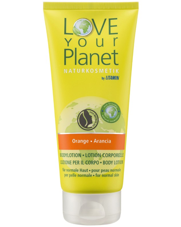 Litamin Love Your Planet Orange Body Lotion -          Love Your Planet - 