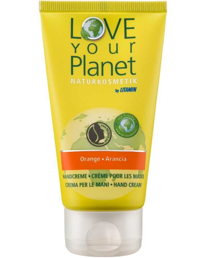 Litamin Love Your Planet Orange Hand Cream -          Love Your Planet - 