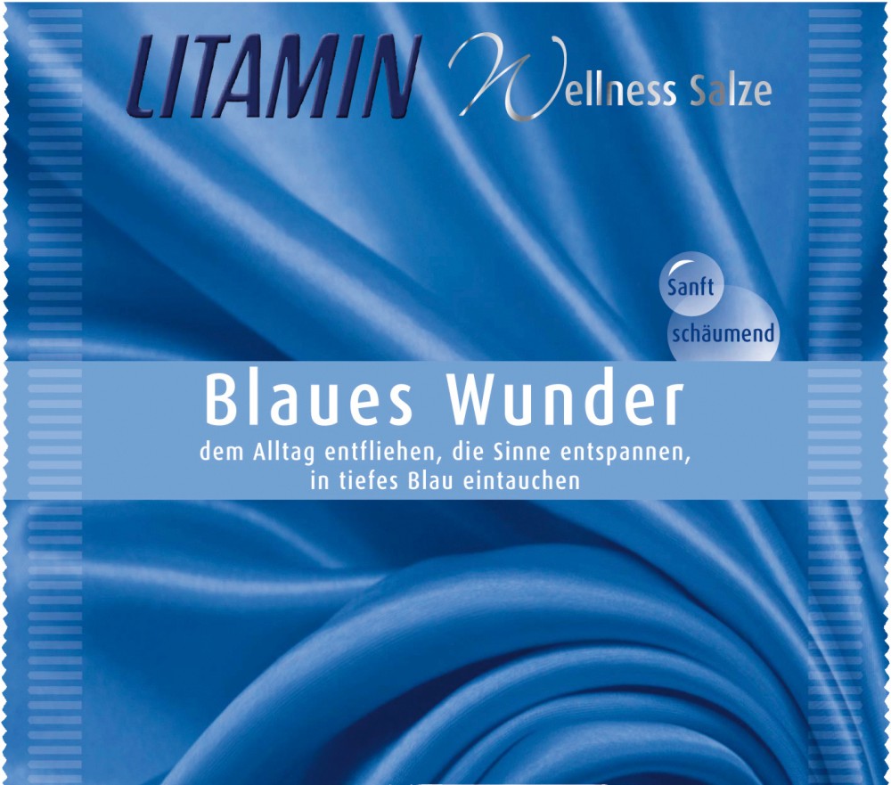 Litamin Blue Wonder - Сини соли за вана от Мъртво море - продукт