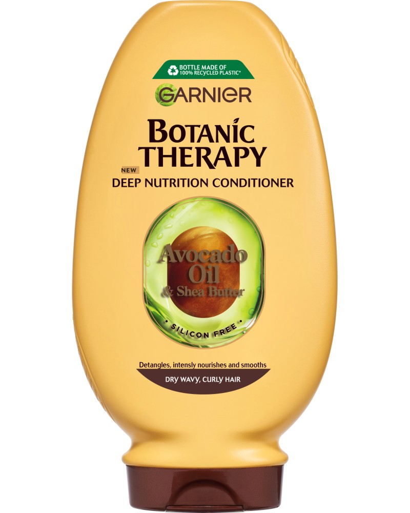 Garnier Botanic Therapy Avocado Oil Deep Nutrition Conditioner -         Avocado Oil & Shea Butter - 
