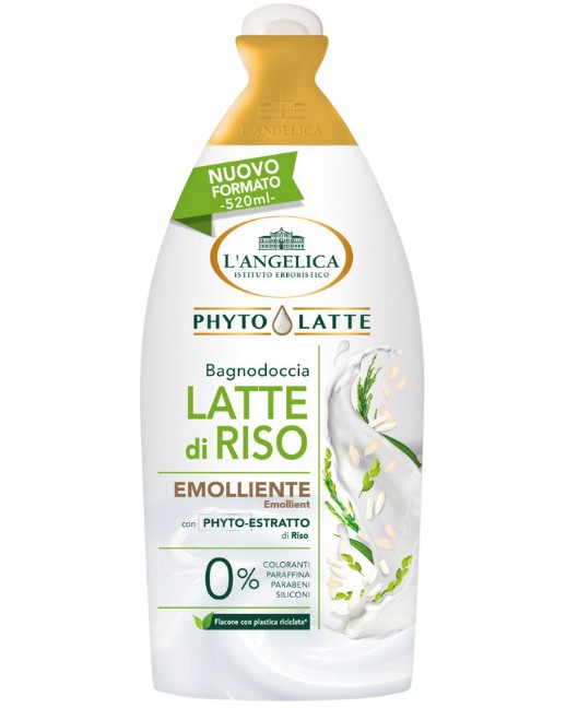 L'Angelica Phyto Latte Rice Milk Bath & Shower Gel -       2  1      Phyto Latte -  