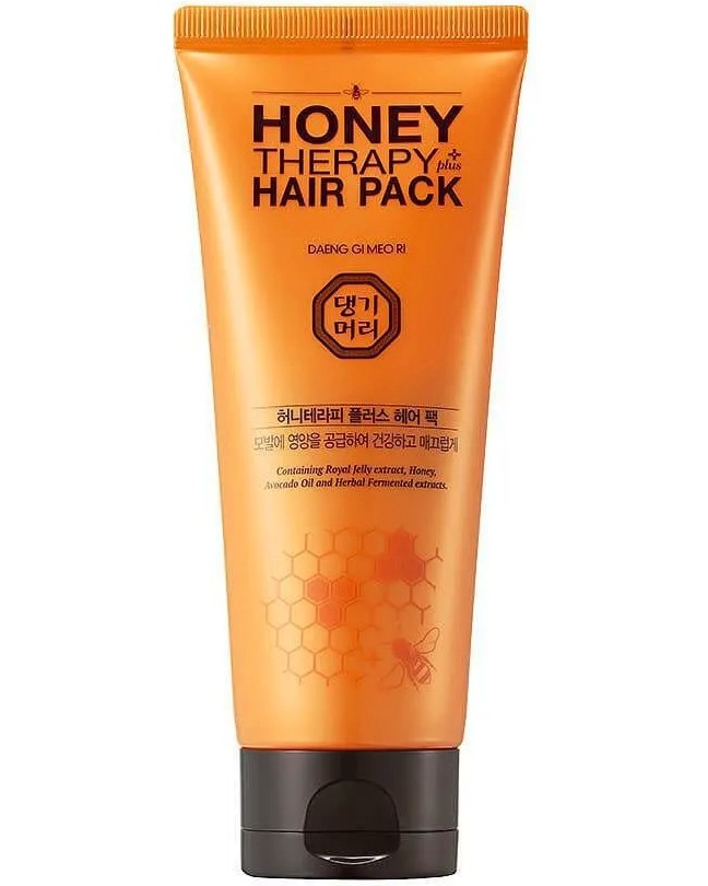 Doori Honey Therapy Plus Hair Pack Doori Honey Therapy Plus Hair Pack - Маска за коса с авокадо и пчелен мед - маска
