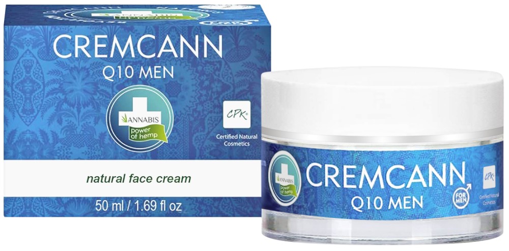 Annabis Cremcann Q10 Men Natural Face Cream -          - 