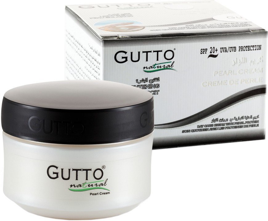 Gutto Lightening Pearl Cream - SPF 20+ -          - 