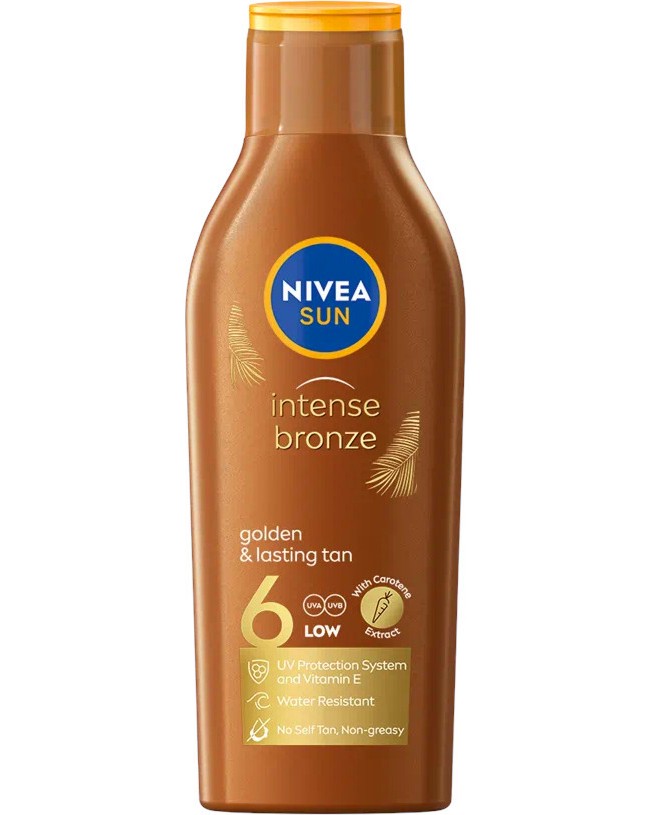 Nivea Sun Intense Bronze Lotion SPF 6 -       Nivea Sun - 