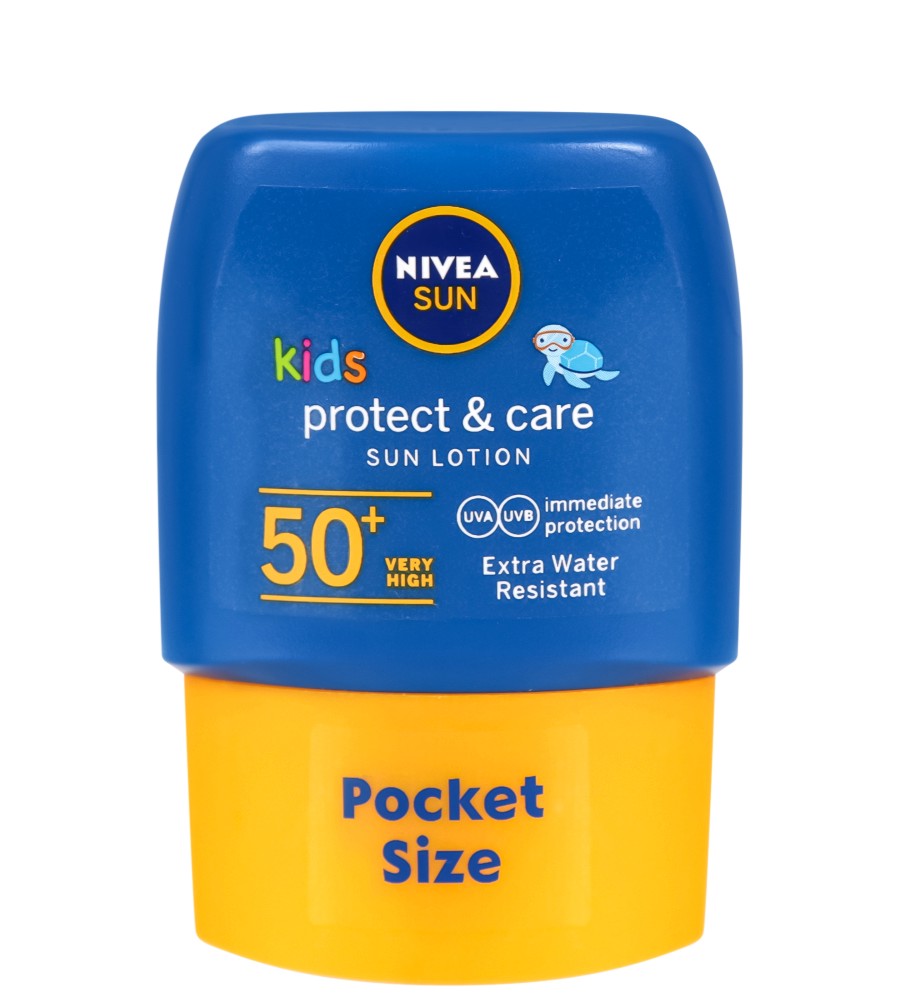 Nivea Sun Kids Protect & Care Sun Lotion SPF 50+ - ������ ������������� ������ � ������ ������ �� ������� Nivea Sun - ������