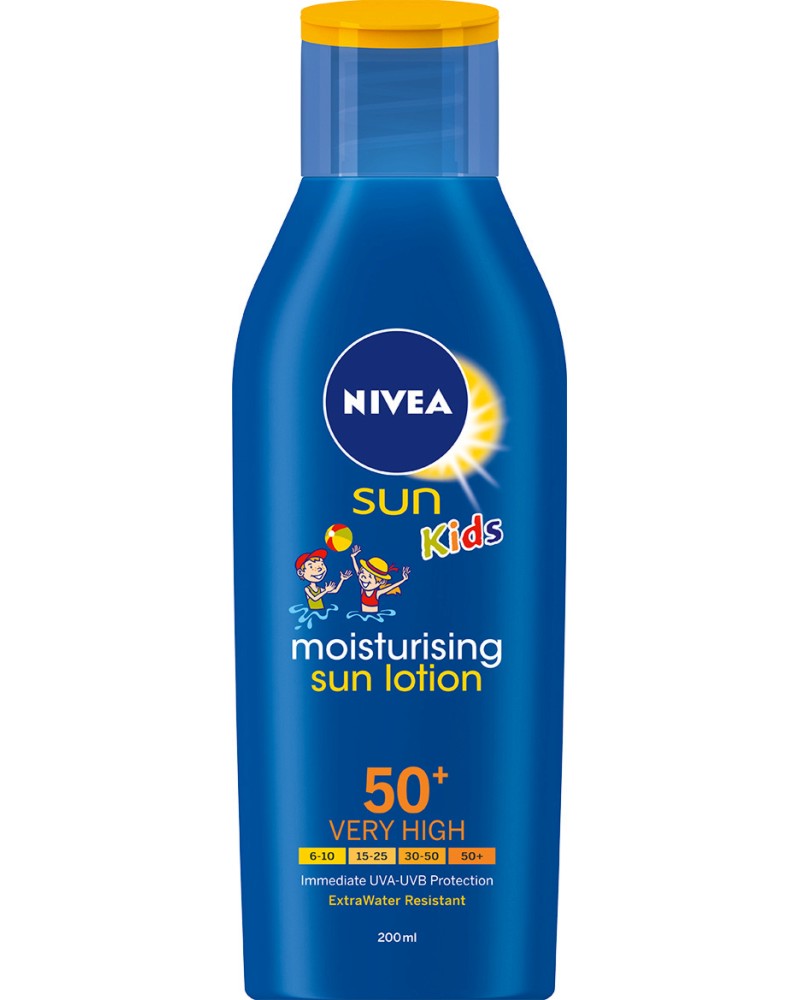 Nivea Sun Kids Moisturising Lotion - SPF 50+ -      Sun - 