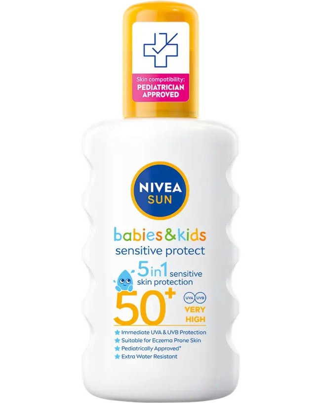 Nivea Sun Babies & Kids Sensitive Protect SPF 50+ -         Nivea Sun - 