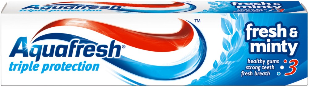 Aquafresh Triple Protection Fresh & Minty -    -   