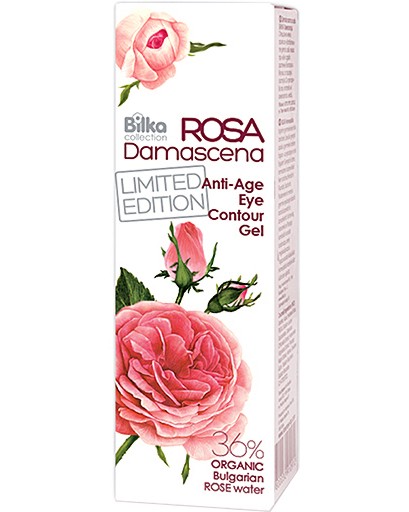 Bilka Rosa Damascena Anti-Age Eye Contour Gel -     Rosa Damascena - 