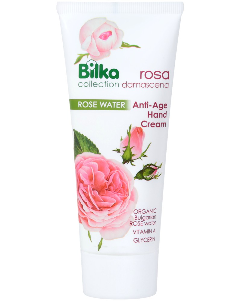Bilka Rosa Damascena Anti-Age Hand Cream -       Rosa Damascena - 