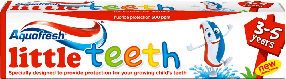 Aquafresh Little Teeth Toothpaste -     , 3-5  -   