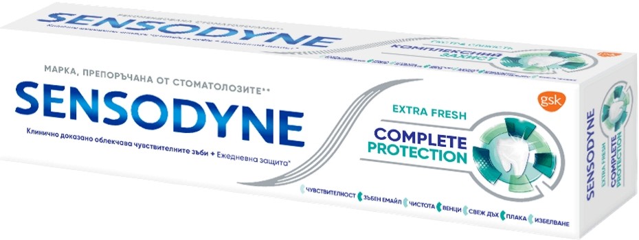 Sensodyne Complete Protection Extra Fresh -       -   