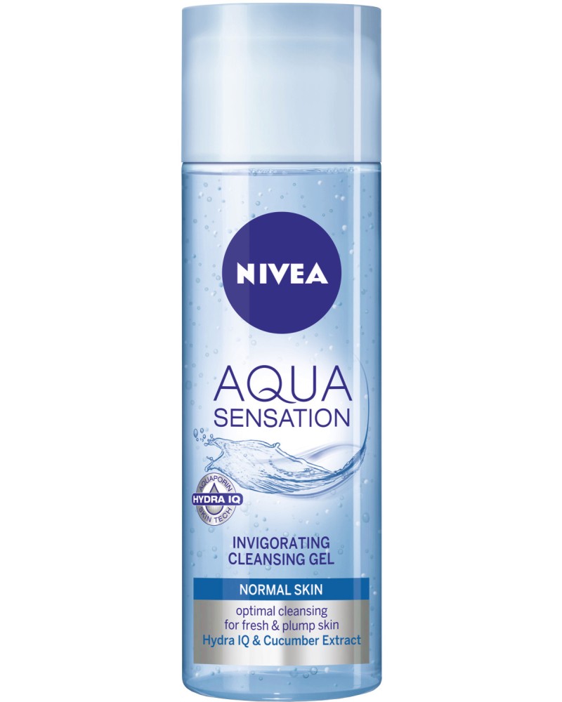 Nivea Aqua Sensation Invigorating Cleansing Gel -          "Aqua Sensation" - 
