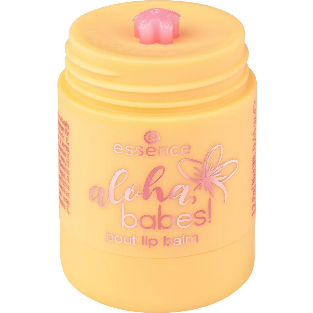 Essence Aloha, Babes! Pout Lip Balm Essence Aloha, Babes! Pout Lip Balm - Балсам за устни с аромат на кокос от серията Aloha, Babes! - балсам