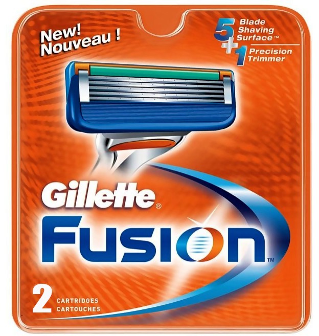 Gillette Fusion Manual - Резервни ножчета за самобръсначка от серията Fusion - продукт