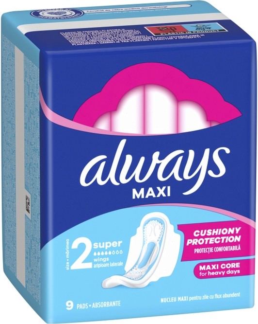 Always Classic Maxi Pads Always Classic Maxi Pads - 9 броя дамски превръзки - дамски превръзки