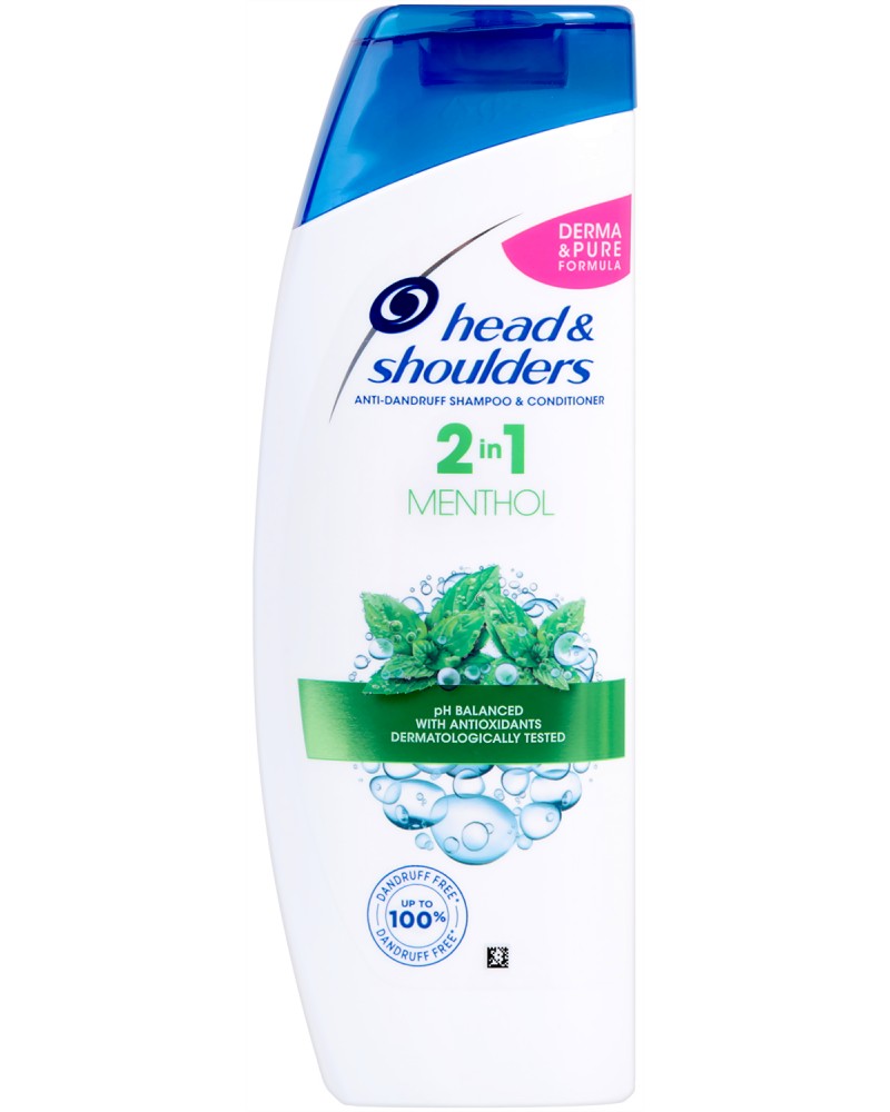 Head & Shoulders Menthol 2 in 1 -       2  1 - 