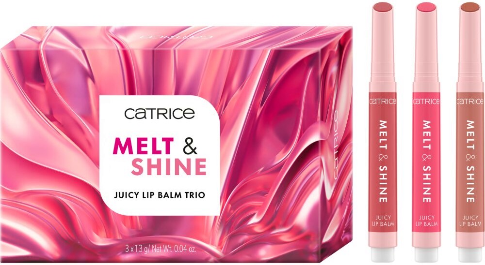 Catrice Melt & Shine Juicy Lip Balm Trio -        - 