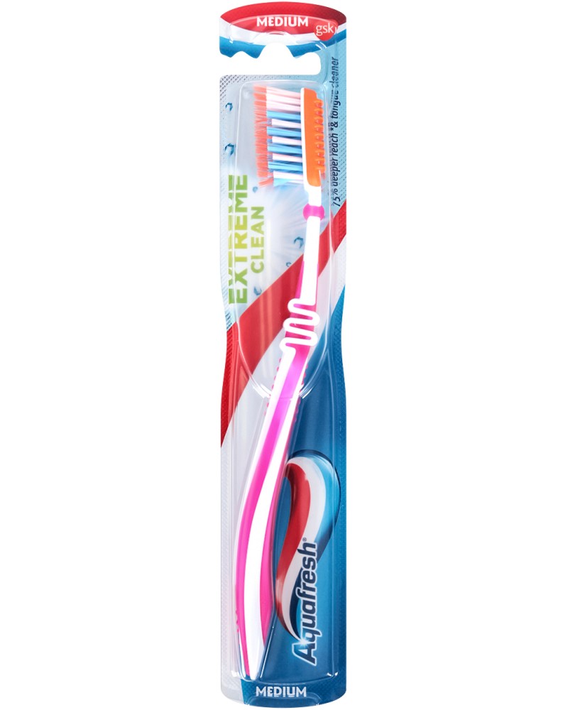 Aquafresh Extreme Clean Medium -      - 