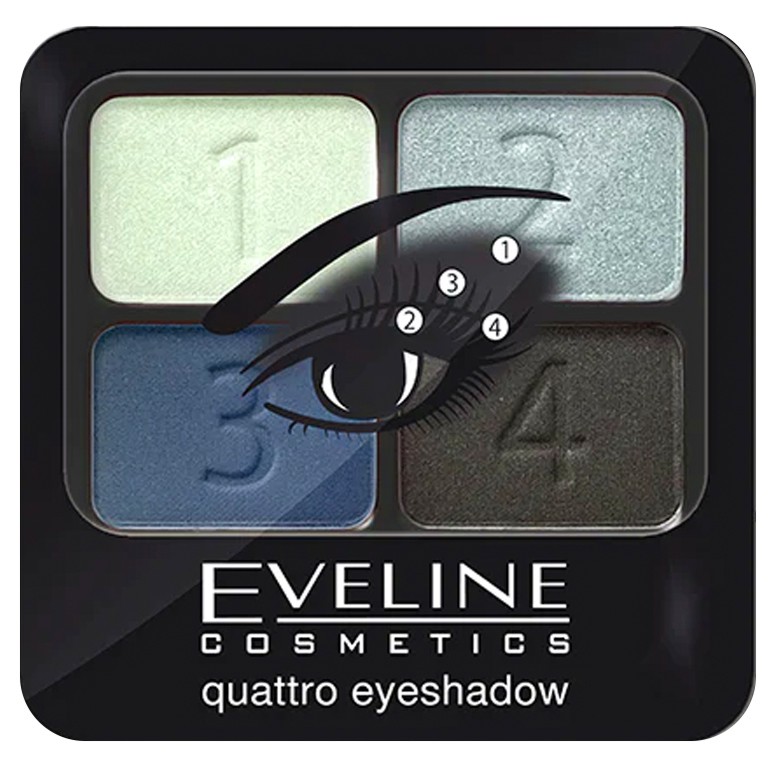 Eveline Quattro Eyeshadow -    4     - 