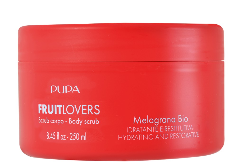 PUPA Milano Fruit Lovers Pomegranate Bio Body Scrub -         Fruit Lovers - 