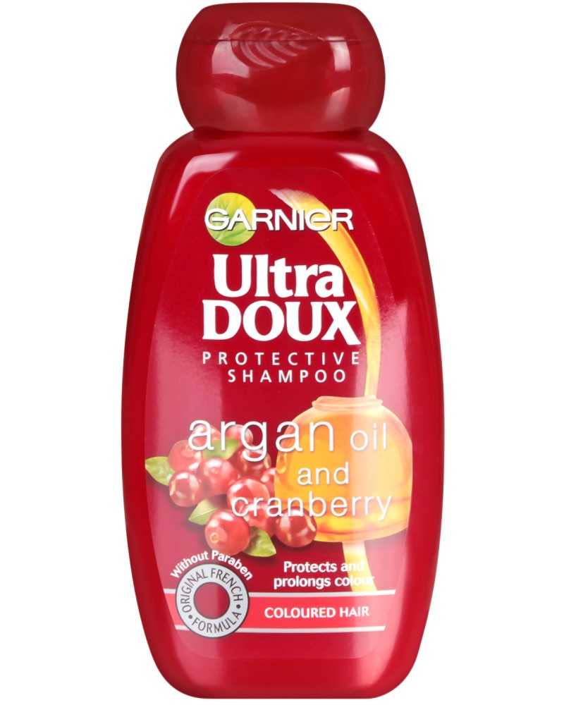 Garnier Ultra Doux Cranberry & Argan Shampoo -        250 ÷ 400 ml - 