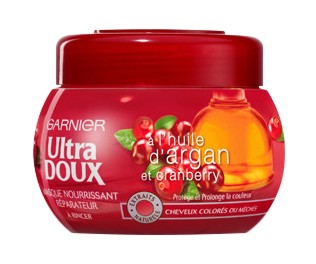 Garnier Ultra Doux Cranberry & Argan Mask -     - 