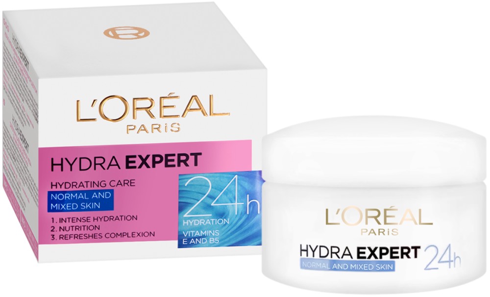 L'Oreal Hydra Expert Normal & Mixed Skin Hydrating Care -          Hydra Expert - 