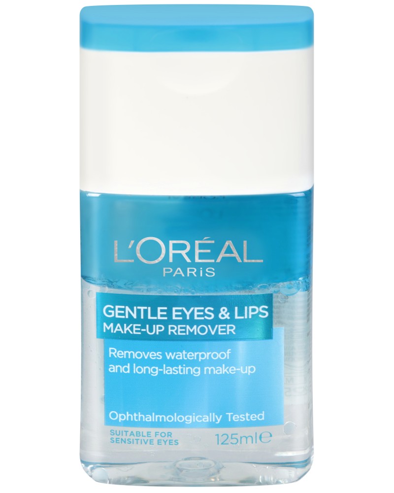 L'Oreal Gentle Eyes & Lips Makeup Remover -        - 