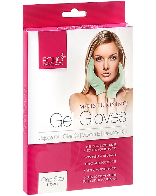 Echo Health & Beauty Moisturising Gel Gloves -     SPA  - 