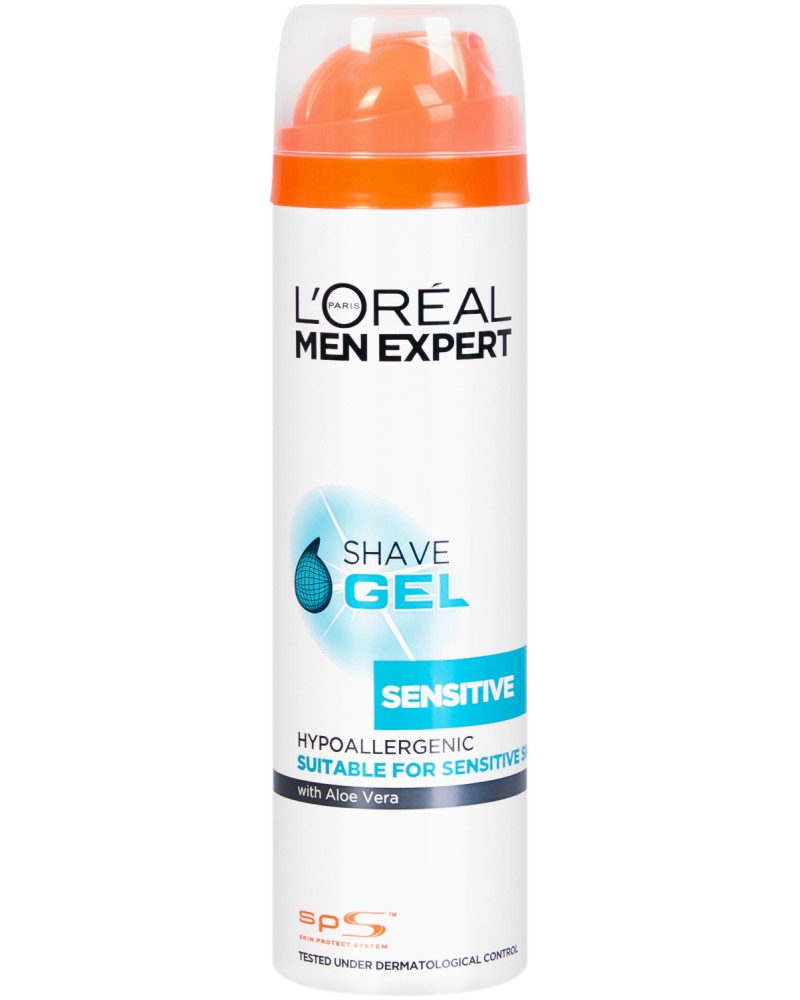 L'Oreal Men Expert Shave Gel Sensitive -         "Men Expert" - 