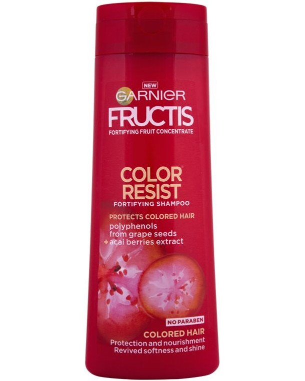 Garnier Fructis Color Resist Shampoo -        250 ÷ 400 ml - 