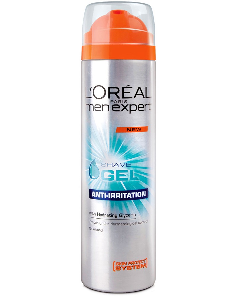 L'Oreal Men Expert Anti-Irritation Shaving Gel -        "Men Expert" - 