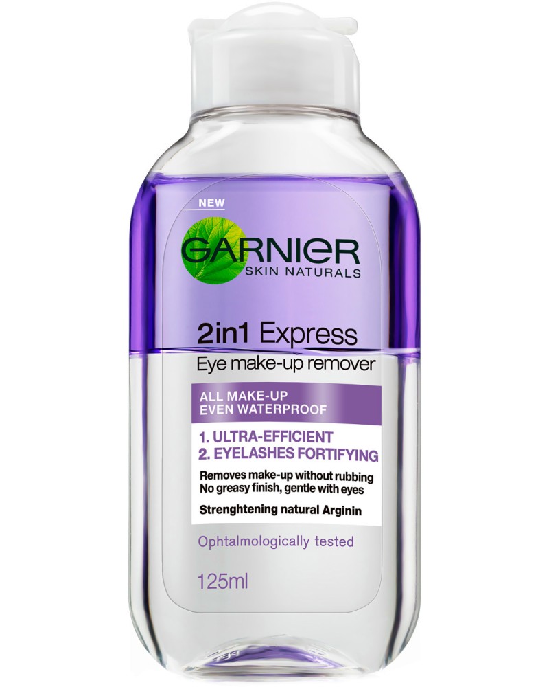 Garnier 2 in 1 Express Eye Make-up Remover -   2  1   "Skin Naturals" - 