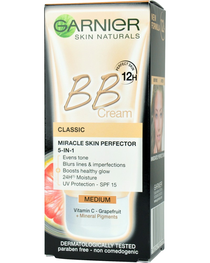 Garnier Skin Naturals BB Cream Classic - SPF 15 - BB        "Skin Naturals" - 